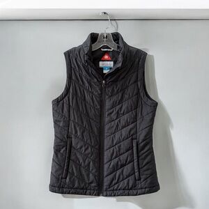 Columbia Black Quilted Vest